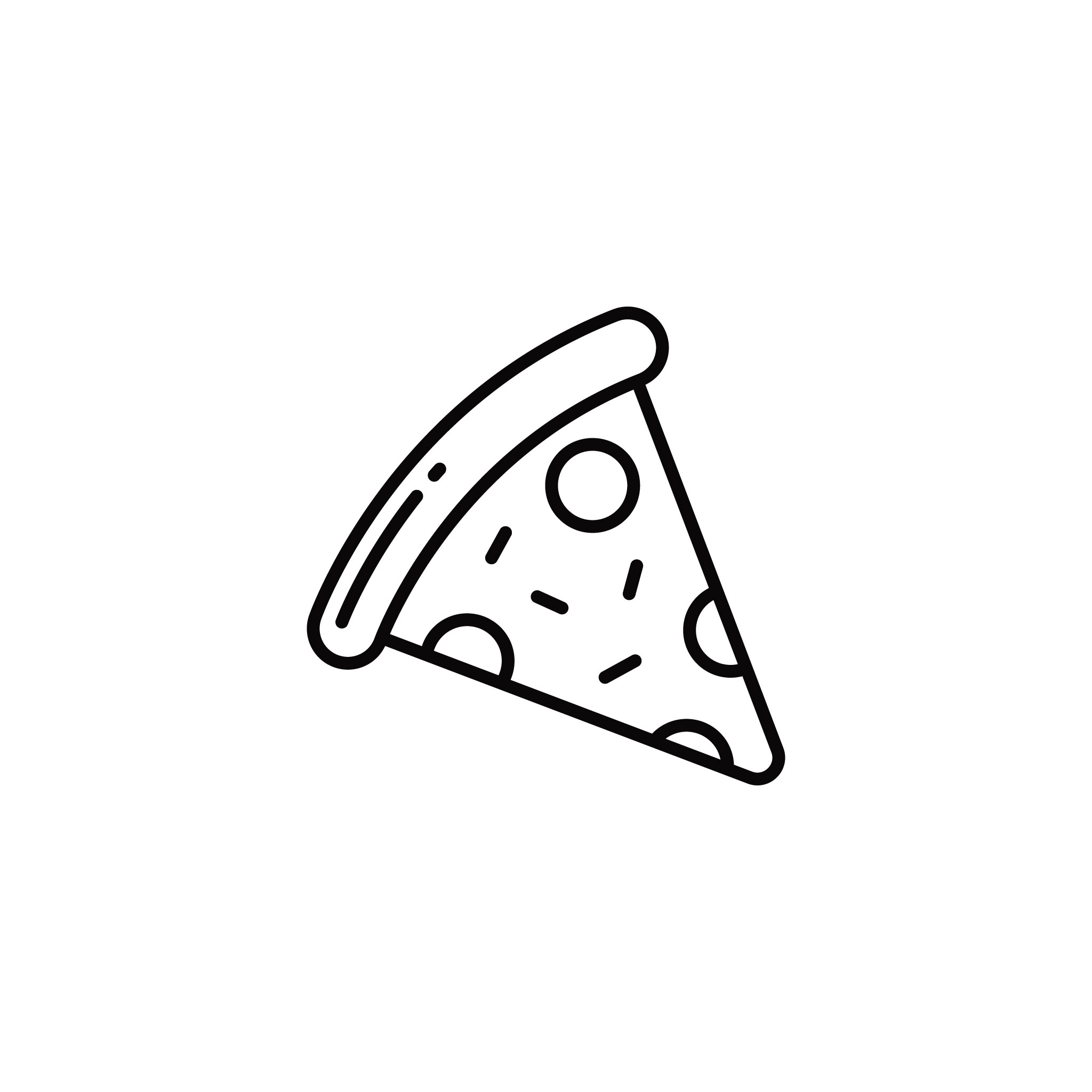 image of a pizza slice